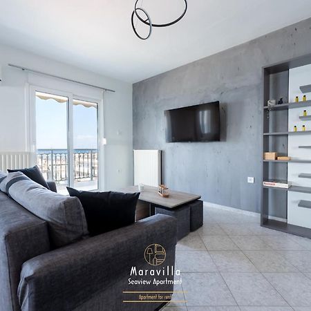 Maravilla Seaview Apartment ネア・ムダニア エクステリア 写真