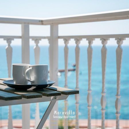 Maravilla Seaview Apartment ネア・ムダニア エクステリア 写真