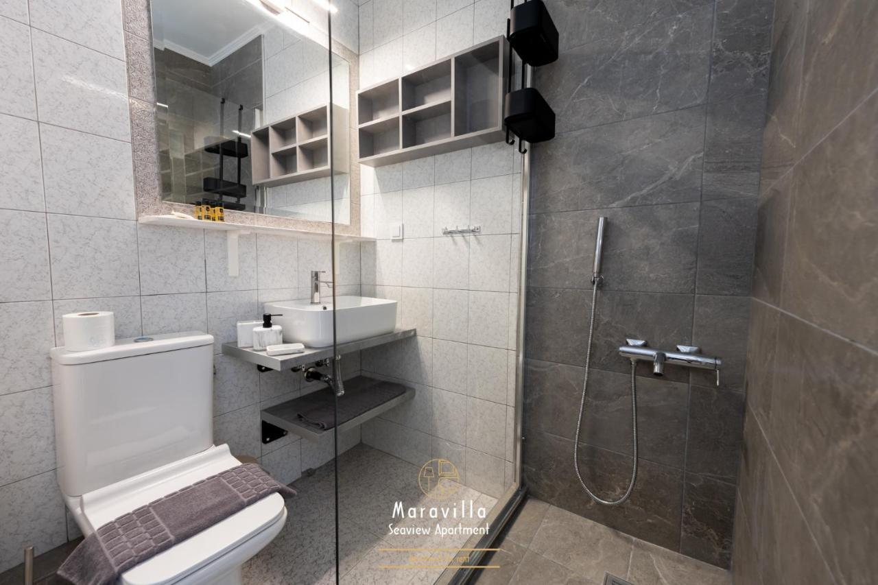 Maravilla Seaview Apartment ネア・ムダニア エクステリア 写真