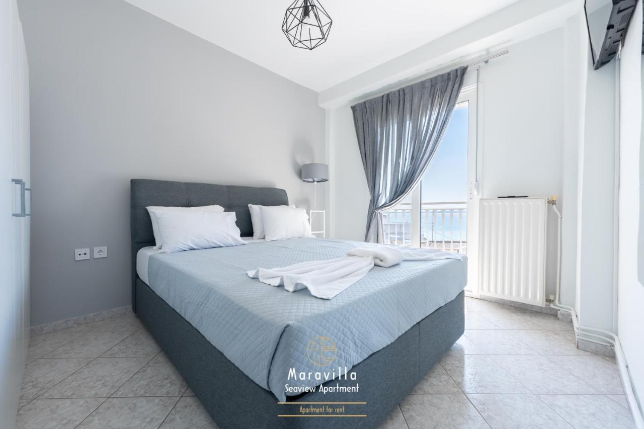 Maravilla Seaview Apartment ネア・ムダニア エクステリア 写真