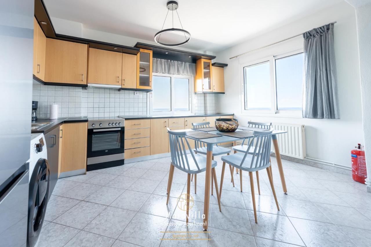 Maravilla Seaview Apartment ネア・ムダニア エクステリア 写真